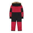 thumbnail image 5 of longantii Snow Suit Toddler Boy Girls One Piece Snowsuit Waterproof Windproof Outdoor Overalls Winter Warm Snowboard Suit Snow Clothes Red 12-13 Years, 5 of 7