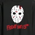 thumbnail image 3 of Friday the 13th - Ski Mask And Logo - Men's Long Sleeve T-Shirt, 3 of 5