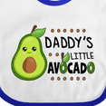 thumbnail image 4 of Inktastic Daddy's Little Avocado with Cute Baby Avocado Boys or Girls Baby Bib, 4 of 4