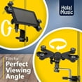thumbnail image 5 of Hola! Music HM-MTH Microphone Music Stand iPad Tablet Smartphone Holder Mount, Fits Devices from 6 to 15 Inch, 5 of 6
