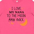 thumbnail image 4 of Inktastic I Love My Nana to the Moon and Back Youth T-Shirt, 4 of 5