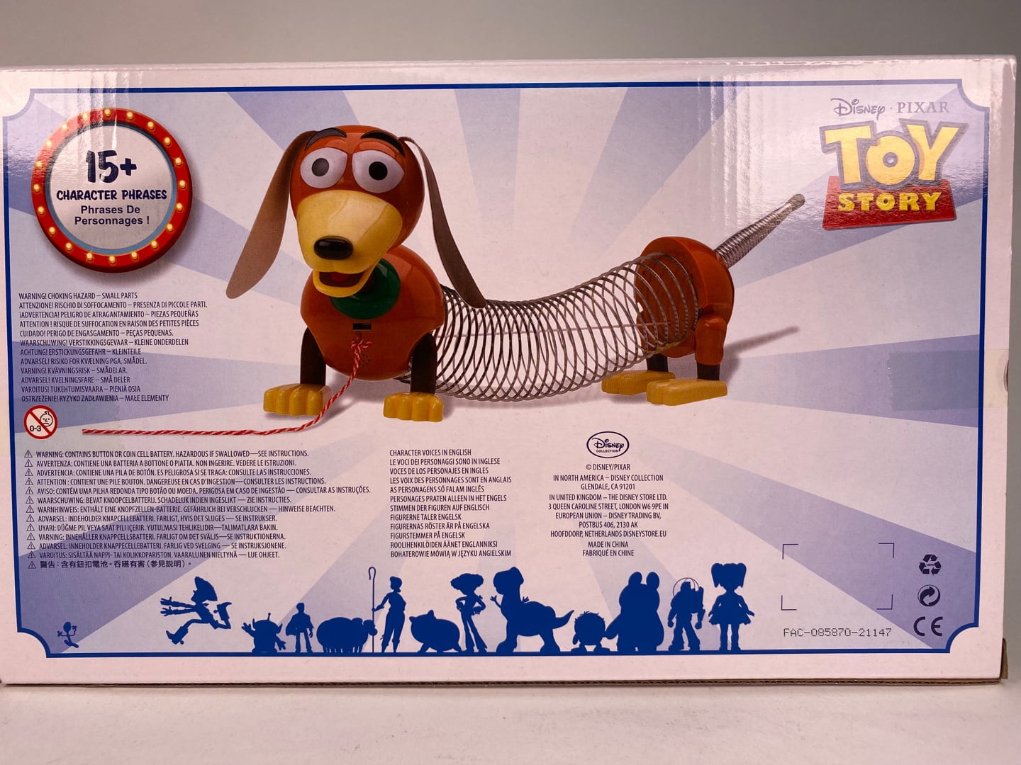 Disney Pixar s Toy Story Slinky Dog Talking 15 Character Phrases
