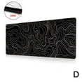 thumbnail image 5 of QHUDLV Topographic Mouse Pad Mat Gaming Large Long Extend Mousepad Black/White Big, 5 of 9
