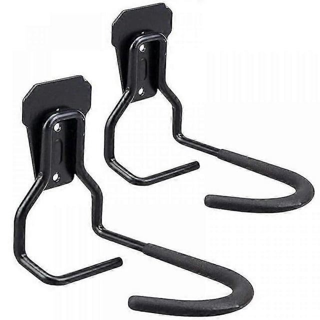 2PCS Bike Hook Wall Mount Rack Holder,Vertical Bicycle Storage Hanger Stand for Garage Wall