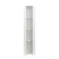 thumbnail image 4 of 67" Display Shelf with LED Stripe Lamps,SCollection Display Cabinet Storage Cabinet with 3 Tier Glass Shelves,Corner Curio Cabinet for Bedroom Bathroom Living Room, 4 of 9
