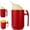 A, variant on Cebalnir 3 In 1 Adult Sippy Cup Drinking Aid With Two Lids And Handles 400ml For Seniors Patients Disabled Maternity Leak Proof