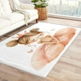thumbnail image 1 of Cute Girls Rug & Home Decor - Princess Rugs for Entryway, Front Door Mat Indoor Entrance, Washable Rugs, 3x5 Rug, Non Slip Soft Small Area Rug, Blush Carpet & Room Decorations Y-&256, 1 of 1
