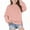 02-Pink, variant on Atogsazn Girl's Fleece Sweatshirt Casual Crewneck Long Sleeve Pullover Sweatshirts Sweater Clothing Teen 01-Black 7-8 Years Fashion
