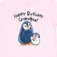thumbnail image 4 of Inktastic Happy Birthday, Grandpa- Cute Penguins Boys or Girls Baby T-Shirt, 4 of 5