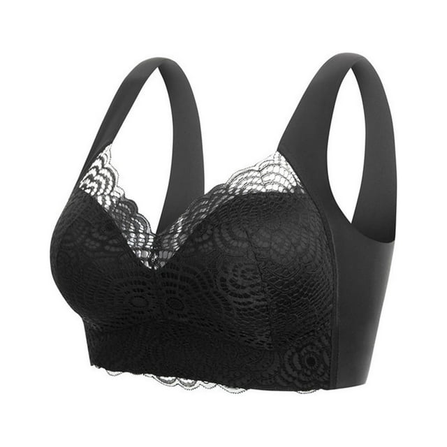 Timegard Wireless Bras for Women Back Smoothing Full Coverage Breathable Comfort Seamless Sleep Bras