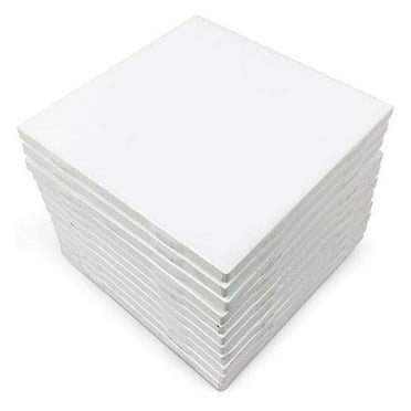 4x4 White Glossy Finish Ceramic Subway Tile Shower Walls Backsplash MADE in USA (12.5SF Full Box 100PCS)