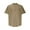 Khaki, variant on COSFO Mock Neck Mens Shirts Solid Short Sleeve Casual Tops Cotton Linen Pullover Loose Classic T-Shirt