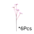 thumbnail image 2 of CuiLiyq 6 Pcs Artificial Butterfly Branche, Simulation Branch Stems with Fake Butterfly Floral Arrangement for Vase Filling Home Office Party Decoration (Pink), 2 of 6