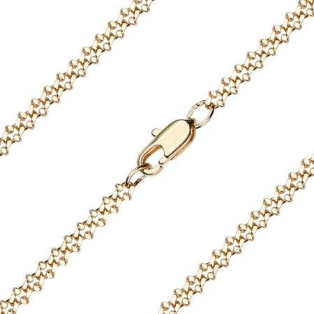 Hamilton 20 Light - 20 inch Hamilton Gold Light Crab Chain