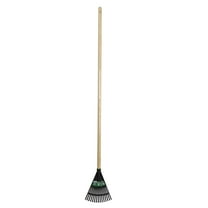 Expert Gardener 8-inch Wood and Poly Shrub Leaf Rake