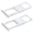 White, variant on 1 Pcs For Samsung Galaxy A11 SM-A115AZKAATT Replacement SIM Card MicroSD Holder Tray Black