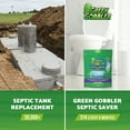 Green Gobbler Septic Saver Bacteria Enzyme Pacs 2 Year Septic Tank Supply Septic Tank