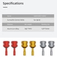 thumbnail image 2 of Baohd Sunnylife 1 Pair Aluminum Alloy Remote Controller Rocker Detachable Parts Sticks Drone Joystick Replacement for DJI Mini 3 Pro Type 1, 2 of 6