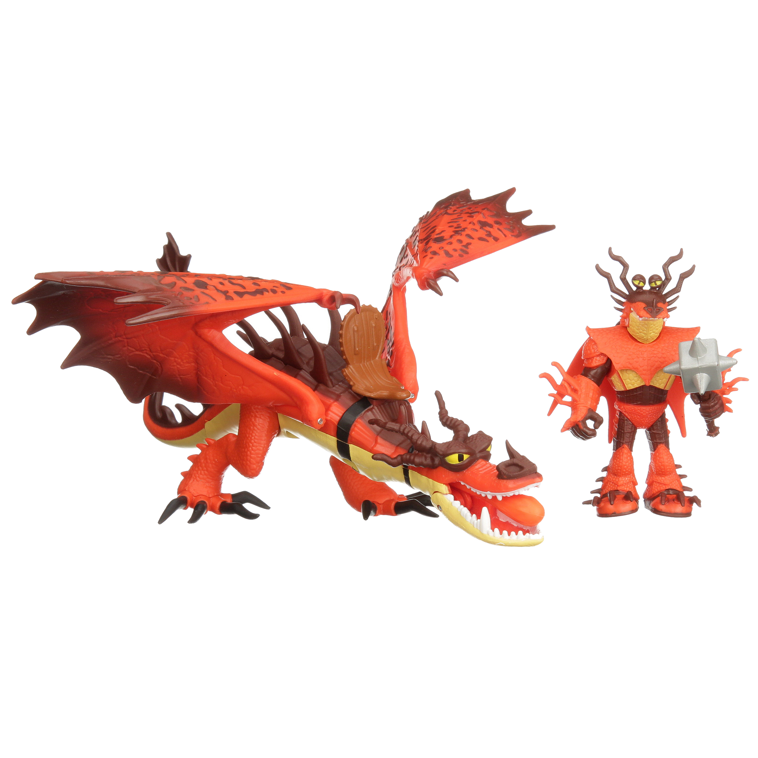 DreamWorks Dragons, Hookfang and Snotlout, Dragon with Armored Viking Figure, for Kids Aged 4 and Up - image 6 of 7