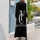 thumbnail image 3 of Vestido camisero largo The Bold And Beautiful de Forrester, vestido de verano para mujer, traje de playa para mujer, 3 of 5