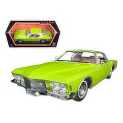 1971 Buick Riviera GS Green 1/18 Diecast Model Car by Road