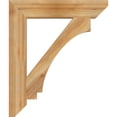 thumbnail image 3 of Ekena Millwork 6"W x 34"D x 40"H Imperial Slat Rough Sawn Bracket, Western Red Cedar, 3 of 4