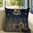 thumbnail image 1 of Funda de cojín de Feliz Navidad para decoración del hogar, funda de almohada, adorno de navidad, regalos de año nuevo para el hogar, dormitorio y sala de estar, 1 of 4