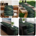 thumbnail image 6 of Green Forest Table Runner 72 Inches Long, Pine Tree Summer Botanical Modern Art Kitchen Coffee Dining Table Decoration for Home Party Birthday Wedding Home Decor 14x72 Inches, 6 of 8
