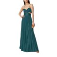 thumbnail image 3 of SAYOO Vestido largo para mujer, correa de espagueti, sin mangas, sin espalda, con cuello en V y plisado SAYOO Moda, 3 of 10
