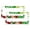 Pattern-772, variant on Green Hibiscus License Plate Frame 2 Pcs Set Tropical Green Plant Funny License Plates Fits All Car 2 Holes Aluminum Metal License Plate Frames