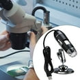 thumbnail image 4 of Microscopio digital USB para pruebas industriales, reparación de relojes y teléfonos. 1600X, 4 of 9