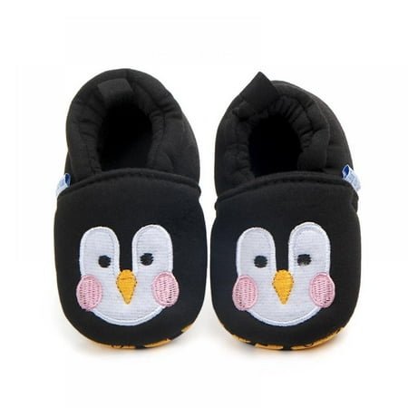 

SYNPOS Cute Cartoon Infant Unisex Baby Warm Cotton Anti-Slip Soft Sole First Walkers Shoes 0-18 Months