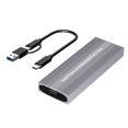 thumbnail image 1 of Ssd Caso Caja de disco duro de doble protocolo SSD Case para M.2 SATA NVME 2230/2242/2260/2280 SSD, 1 of 9