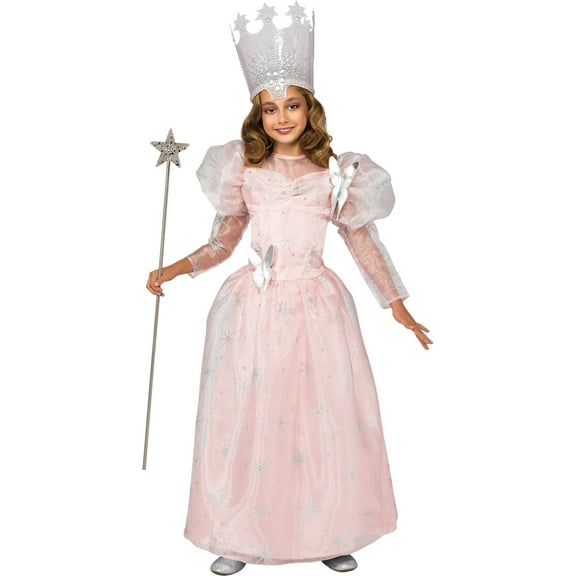 The Wizard of Oz Glinda Costume for Kids by Rubies, Girls Large