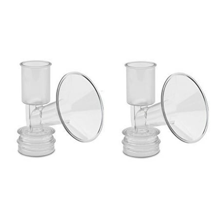 Ameda Purely Yours Bpa - Ameda Set of 2 AMEDA PURELY YOURS PUMP BODY FLANGE BREAST SHIELD STANDARD 25mm #625108