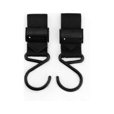 UPC: 0850001013734 | Buggygear Boutique Buggy Hooks (Set of 2) Matte Stealth Black