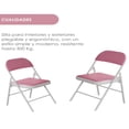 thumbnail image 3 of 6 sillas plegables de oficina acojinadas ilios innova  Rosa, 3 of 5