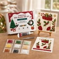 thumbnail image 5 of Barsme DIY Christmas Sea Glass Art Mosaic Craft Kit for Adults, with Frame Sea Glass Pieces Adhesive and Tools for a Faith-Inspired Tabletop Craft B, 5 of 5