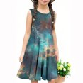 thumbnail image 6 of hengsof Printed Pattern Sleeveless Tank Top Dress for Girls, Cute Casual Crew Neck Tank Top for Everyday Summer Wear, Ages 4 to 14, 6 of 6