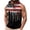 Black, variant on Men's Usa Flag Hooded Tank Tops Independence Day 4th Of July Slim Fit Gym Hoodie Sleeveless Workout Muscle Shirt Sporty Bodybuilding Clothes Black M
