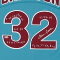 thumbnail image 3 of Framed Steve Carlton Philadelphia Phillies Autographed Light Blue Mitchell & Ness Authentic Jersey with Career Stats Inscription - Limited Edition of 32 - Fanatics Authentic Certified, 3 of 3