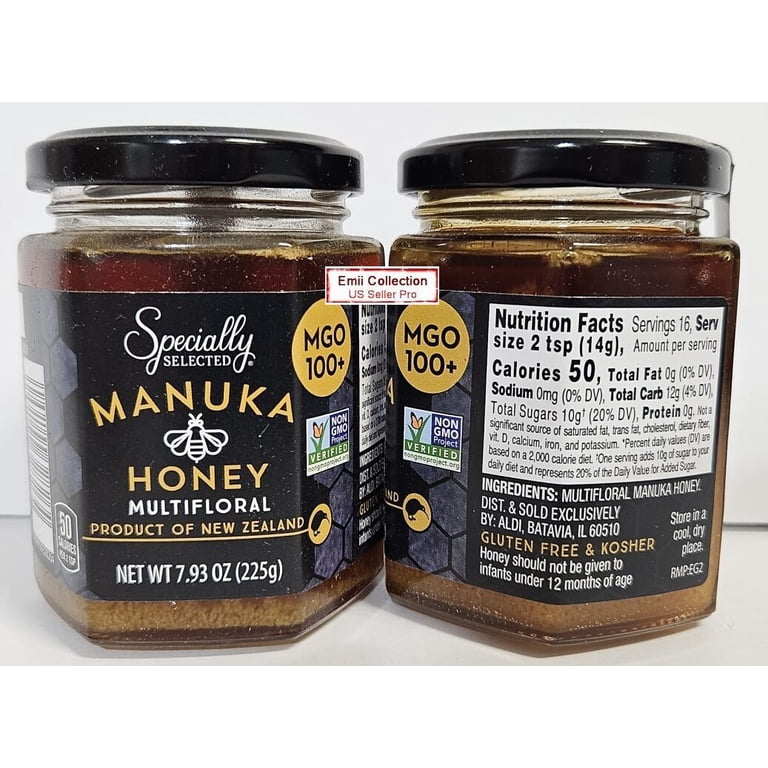Specially Selected Manuka Honey Multifloral MGO 100+ 7.93oz 225g