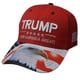 thumbnail image 1 of Gorra de béisbol Trump sombrero de lengua de pato con patrón de águila sombreros de camionero para hombres y mujeres, 1 of 8
