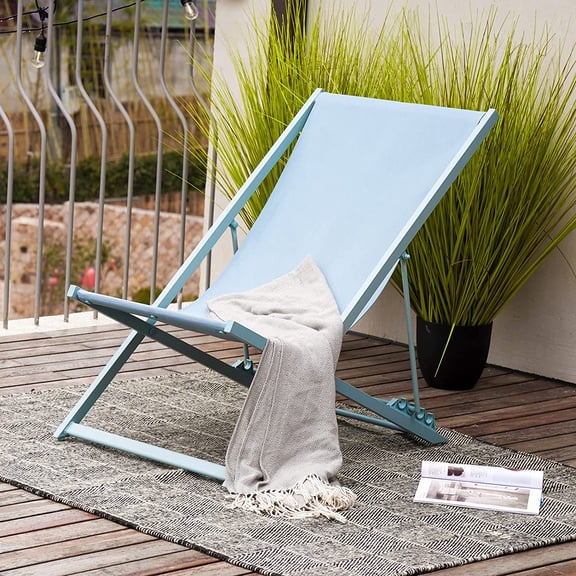 Skane Steel Sling 4-Position Deck Chair