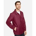 thumbnail image 2 of Adult Zone Protect Coaches Jacket - SPORT MAROON - 4XL, 2 of 6