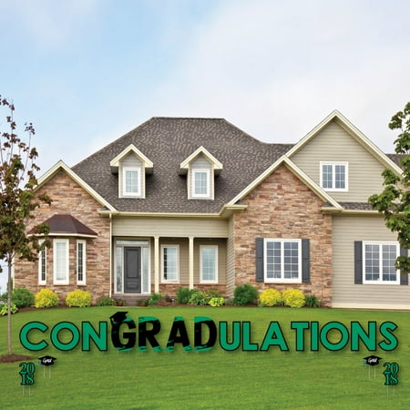 Green Grad - Best is Yet to Come - Yard Sign Outdoor Lawn Decorations - 2019 Graduation Yard Signs - (Best Black Friday Shopping 2019)