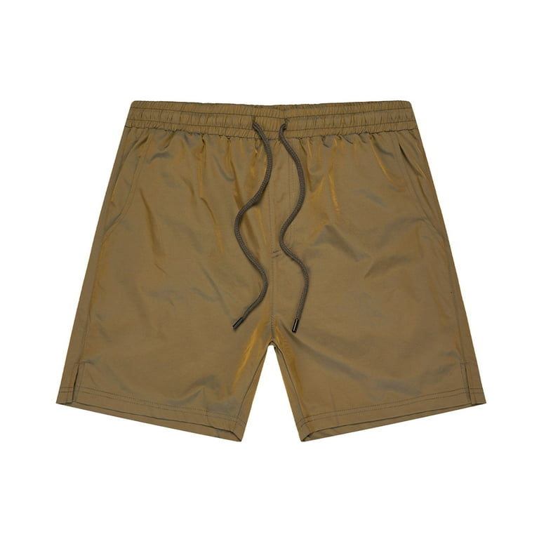 JLFKNG Mens Shorts Athletic Simple Solid Color Elastic JLFKNG Mens Shorts Athletic Simple Solid Color Elastic