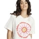 thumbnail image 1 of Playera adidas Mujer Dama Casual Farm Rio (tallas Grandes) blanco 4XL, 1 of 9