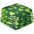 thumbnail image 4 of SKYSONIC St Patrick's Day Clover Kitchen Towel 18"x28" Set of 6,Super Soft Absorbent Hand Towel Tea Towel Tableware Cleaning Rag for Kitchen, Hotel, Beach, 4 of 7