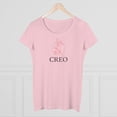 thumbnail image 4 of Creo Women's Rose Organic T-shirt, 4 of 12